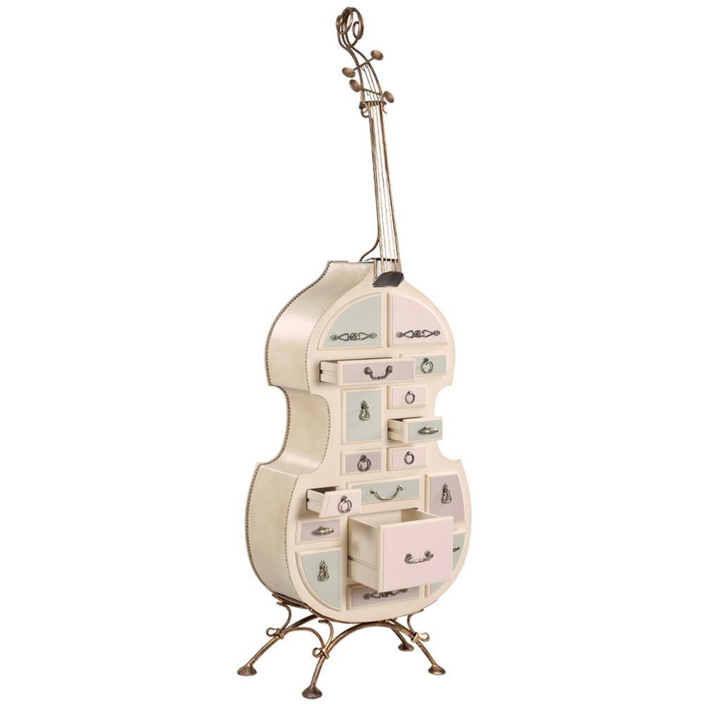 Подставка Контрабас-Комод Акварель Амбер