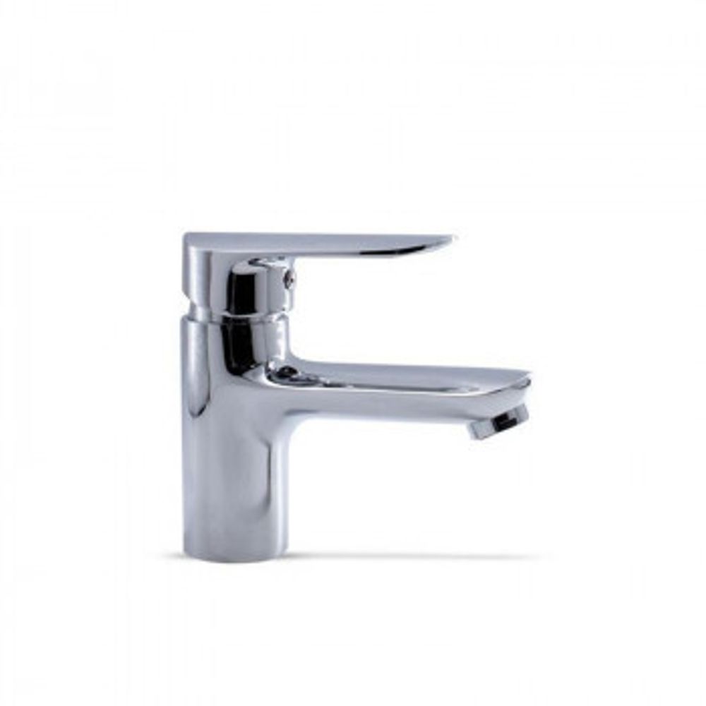 Смеситель для раковины Damento Semplice LA03.01 шаровый нерж., короткий излив