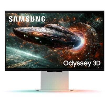 Монитор Samsung 27" Odyssey 3D LS27FG900XIXCI, IPS LED 1ms, 16:9 3840x2160 165Hz, 4K, серебристый