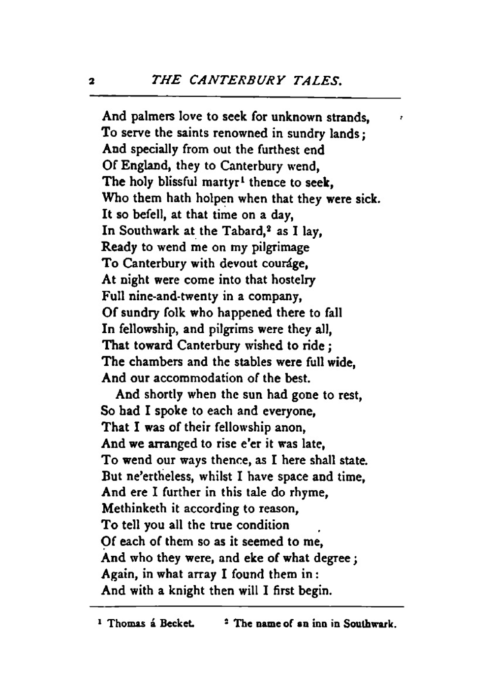 The Canterbury Tales | Geoffrey Chaucer