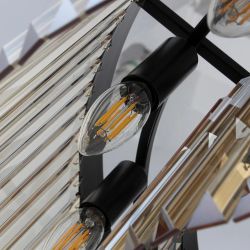 Citilux Мартин CL332162 Люстра хрустальная подвесная Шампань