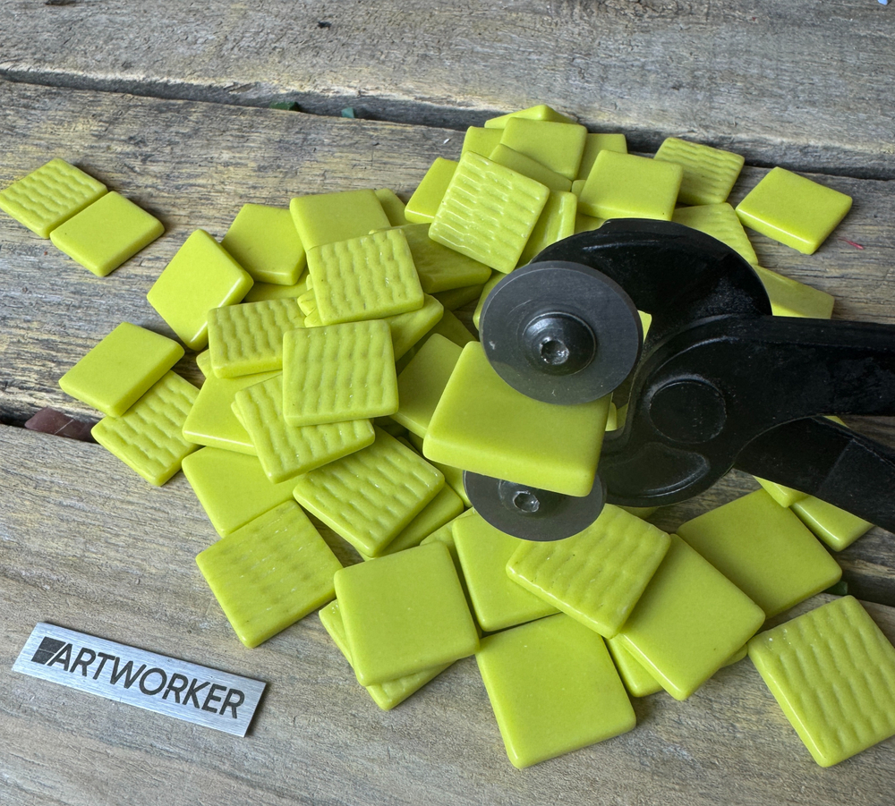 FLORY24 68 Стеклянная мозаика 24х24х4 мм, 0,5 кг