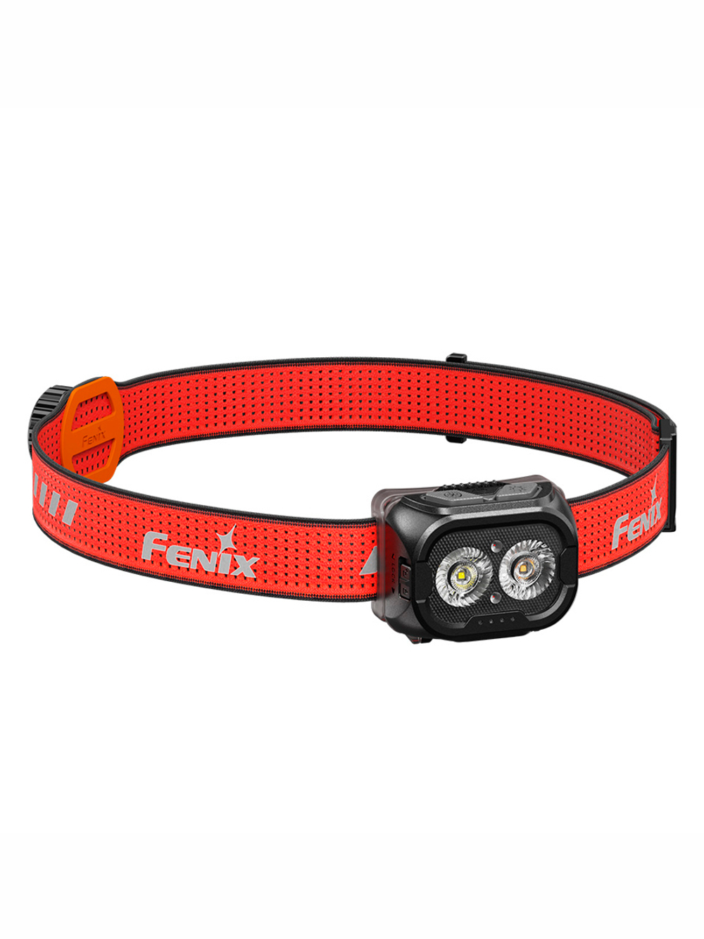 Фонарь налобный Fenix HL18R-T V2.0 черный с красным ремешком