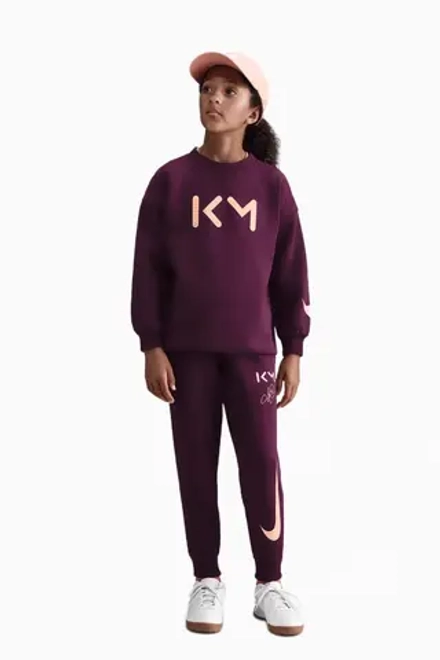 Кофта Nike Kylian Mbappé Club Fleece Junior - бордовый