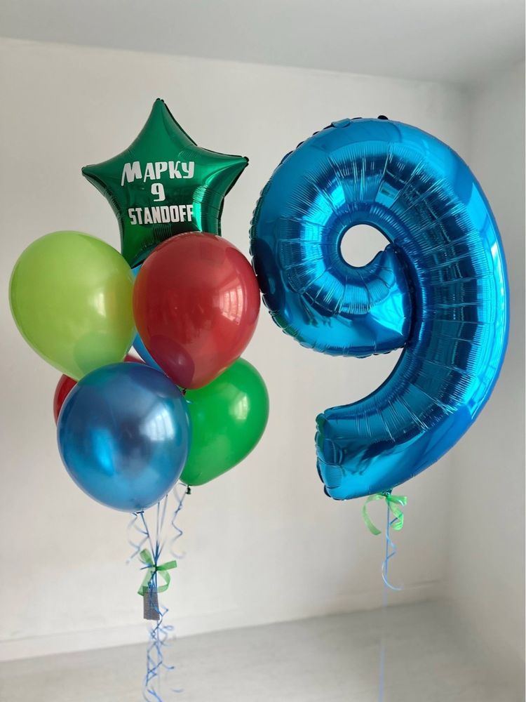 Воздушные гелиевые шарики с доставкой по Хабаровску №5104