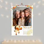 PSD-Шаблон перекидного календаря "Лошадки"