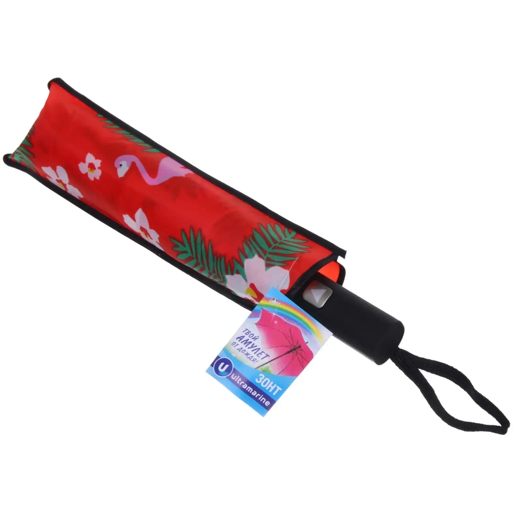 Зонт женский полуавтомат «Эдельвейс», микс 6 цветов, 8 спиц, d-100см, длина в слож. виде 30см