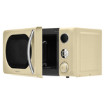 Микроволновая печь VEKTA TS720BRC, объем 20 л, мощность 700 Вт, мехаическое управление, таймер, кремовая, MCO00053770