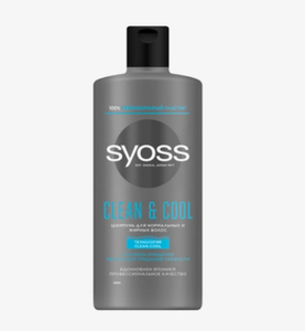 Шампунь Syoss Men Clean & Cool 440 мл
