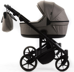 Детская коляска для двойни Adamex Leo Duo 3 в 1 TK72 (БЕЖЕВЫЙ)