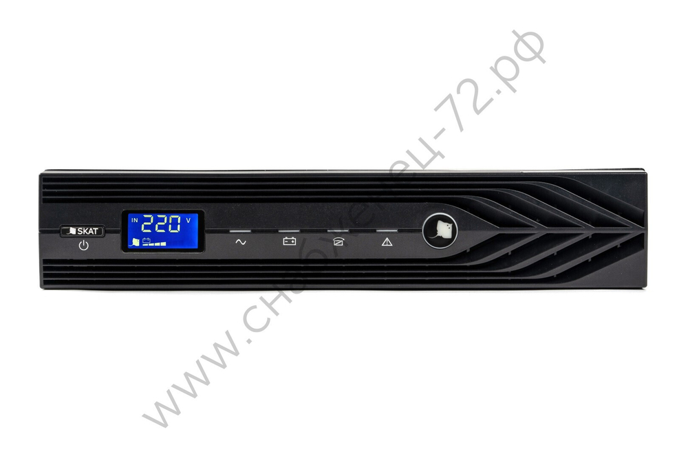 SKAT-UPS 1500 RACK+3x9Ah исп.E (SKAT-UPS 1500-RACK-ON-3x9-E) ИБП 1350Вт,On-Line,синус,встр.АКБ 3x9Ah