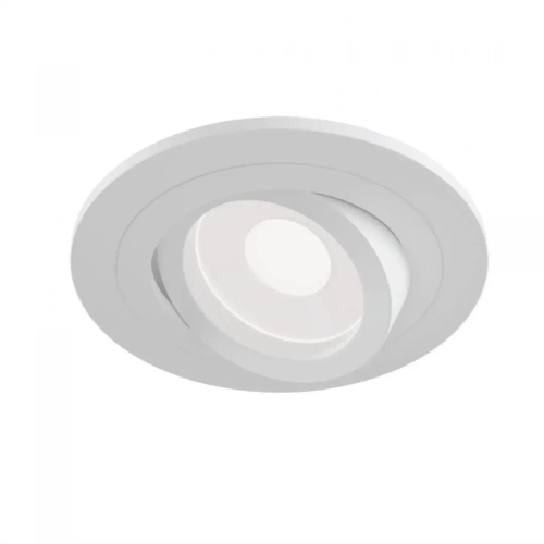 Светильник встраиваемый Vaes MARS R, белый, поворотный, цоколь GU10