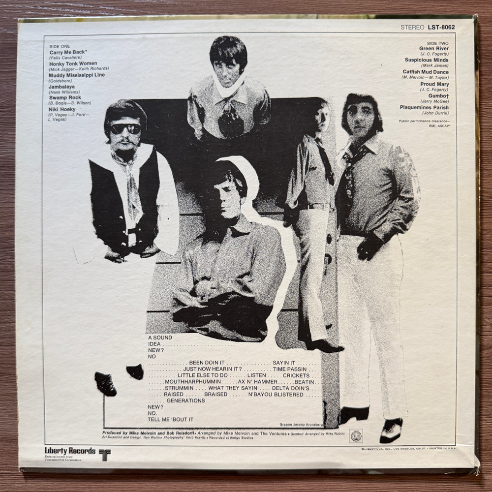 The Ventures - Swamp Rock (США 1969г.)