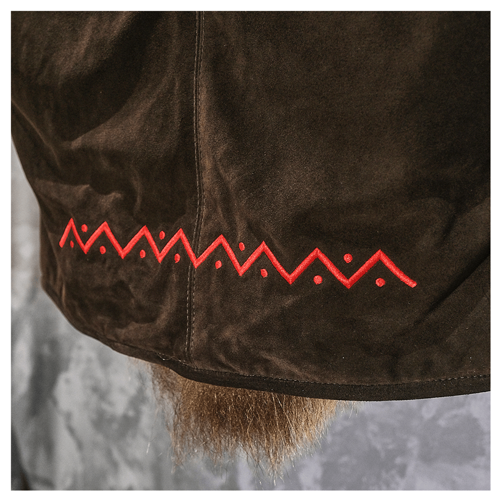 Жилет из меха медведя «Бирюк»