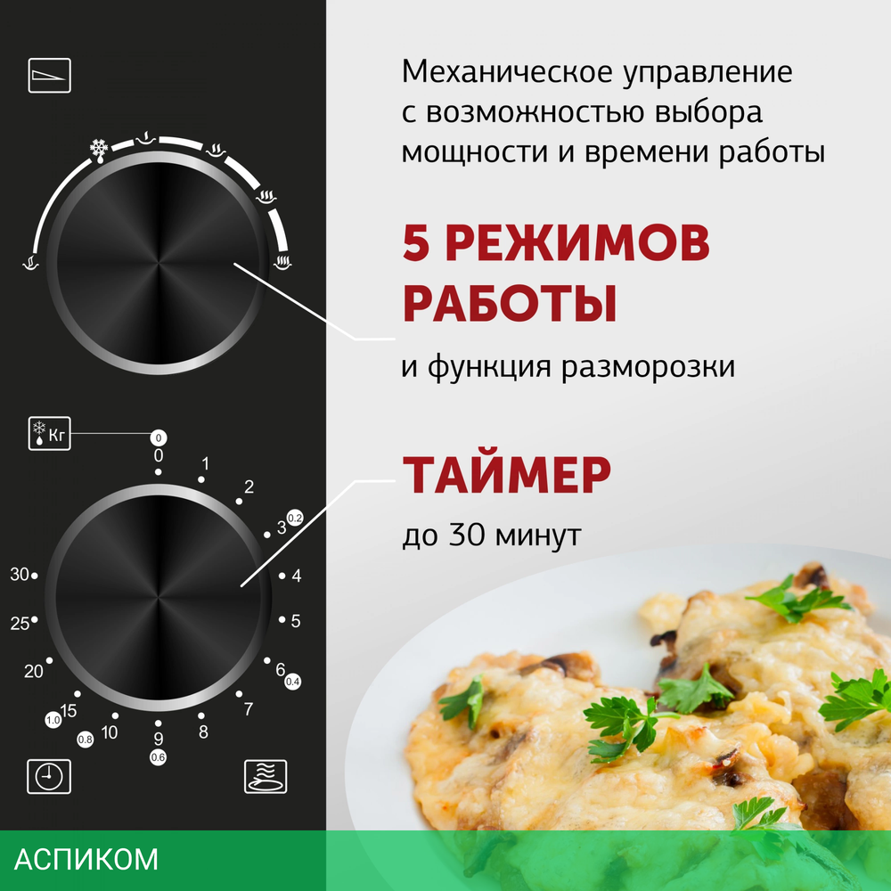 Микроволновая печь StarWind SMW3420 черный