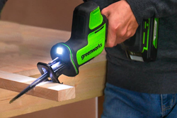 Пила сабельная аккумуляторная GREENWORKS GPT-CRS-25 24V, бесщеточная, без АКБ и ЗУ (1200507)