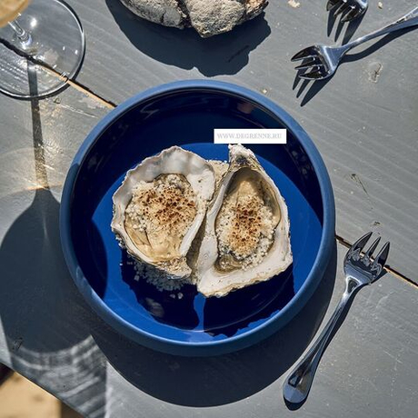 Тарелка 1л 22см Guy Degrenne Gourmet индиго