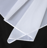 Занавеска "Ф. ЭВА", цвет белый, на шторной ленте, Польша.