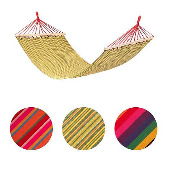 Гамак Helios тканевый 200х120см с планкой (HS-G-P-200х120)