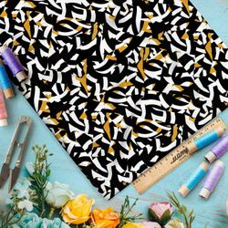 Ткань премиум таффета винтажный ретро