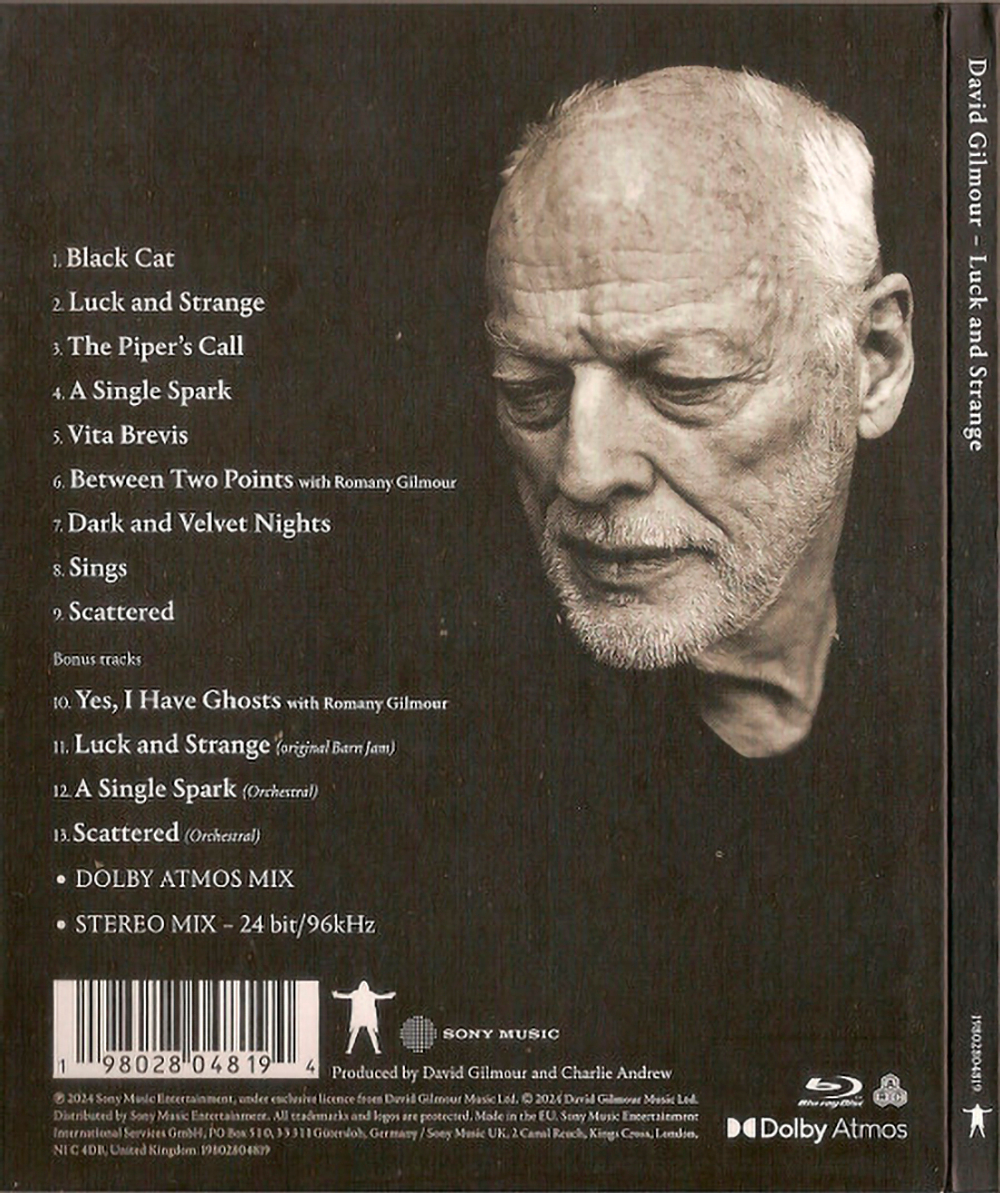 David Gilmour / Luck and Strange (Blu-ray Audio)