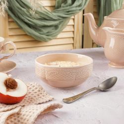 Салатник 400 мл d 12 см h5,4 см Aristocrat Peach Tea Stackable Noble [6]