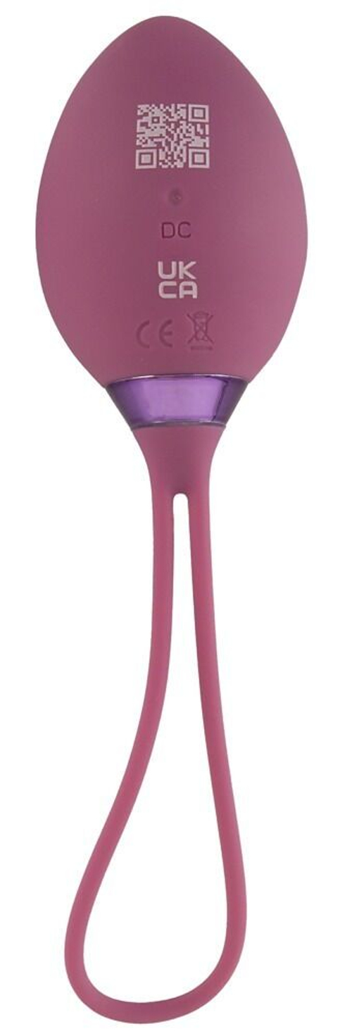 Фиолетовый вагинальный шарик ROVANA RC Love Ball