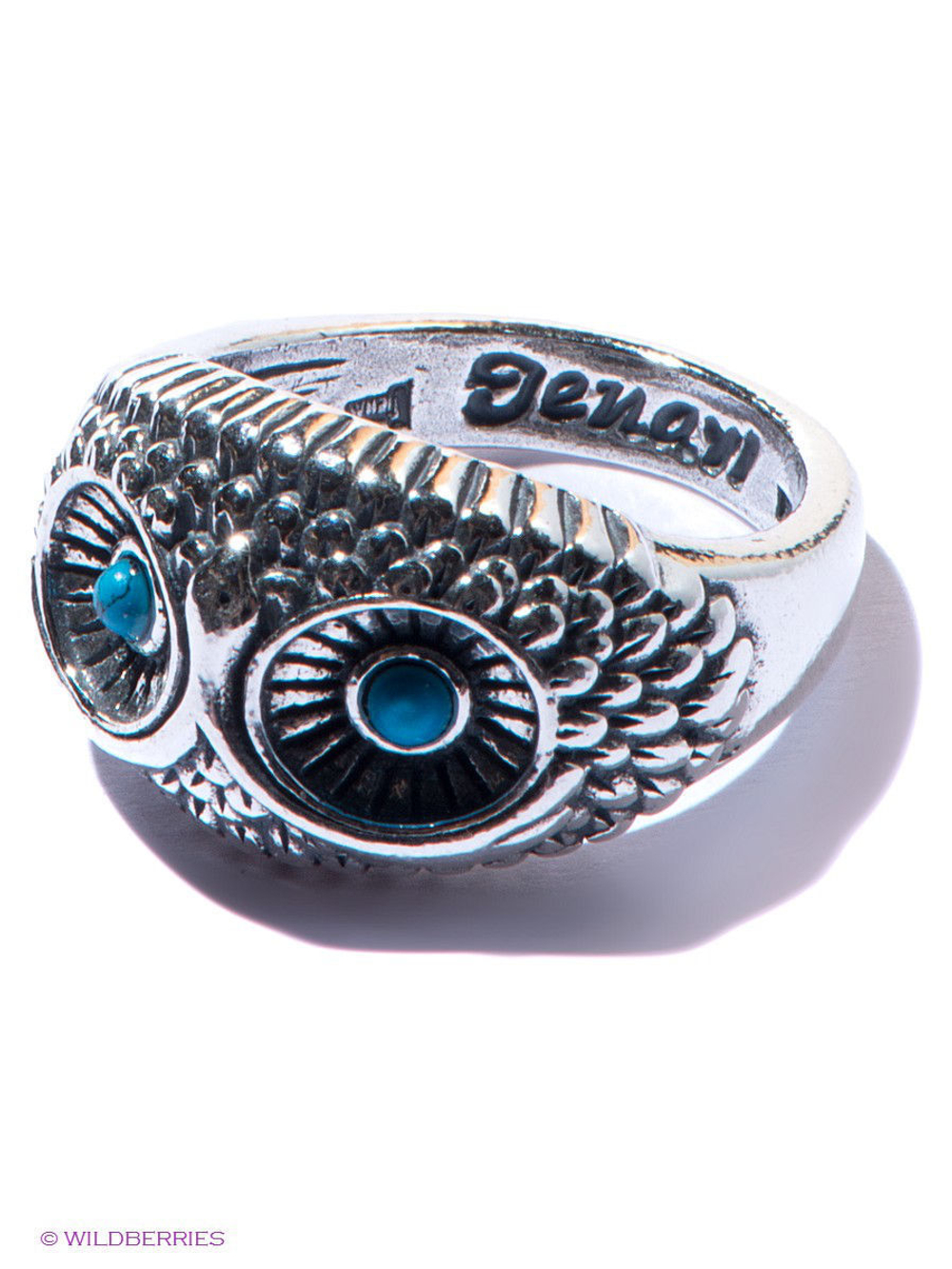 "Майота" кольцо в серебряном покрытии из коллекции "Bubo" от Jenavi