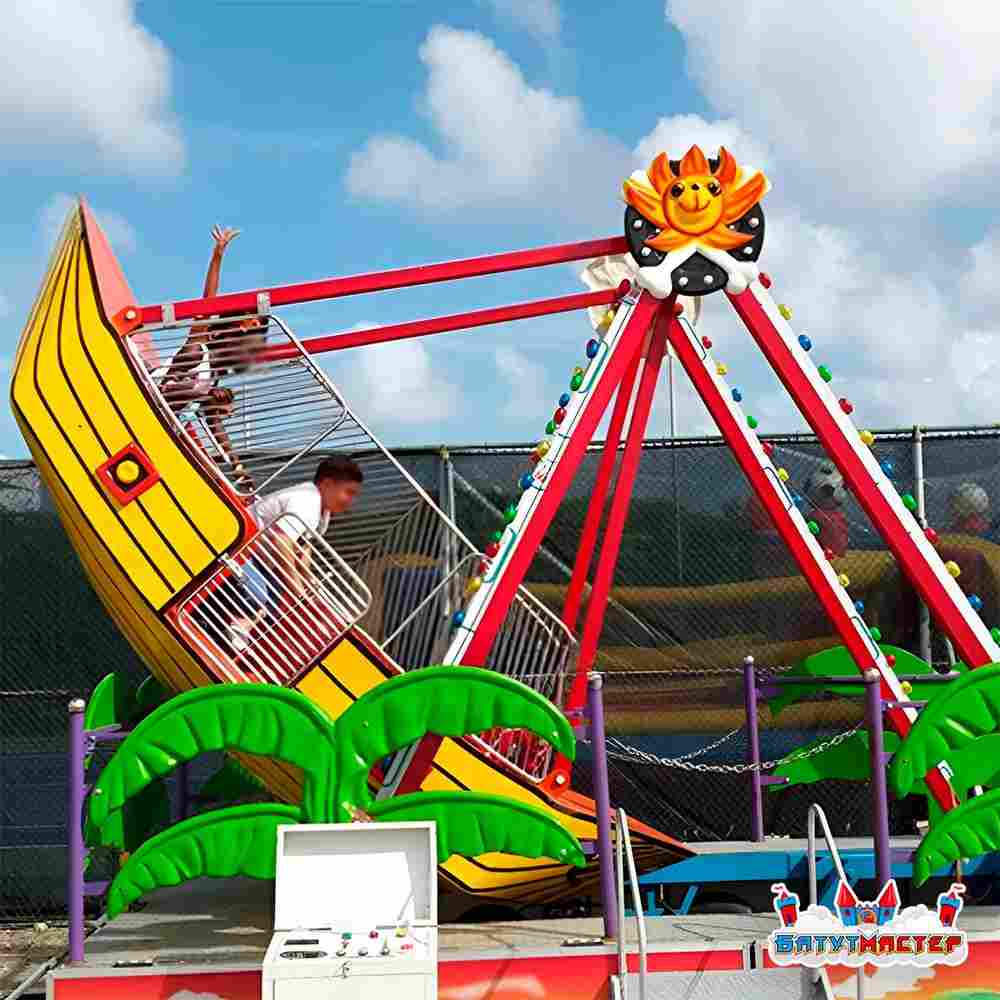 Качели корабль «Волна приключений», 12 мест, 5,75×3,3×3,8 м