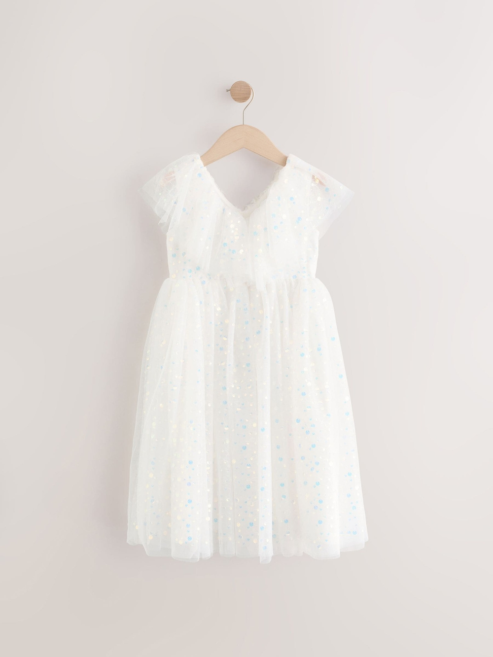 Платье для девочки Next E36-517, Белый