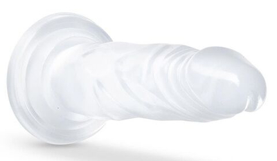 Прозрачный фаллоимитатор-реалистик Crystal - 19 см. (Цвет: прозрачный)