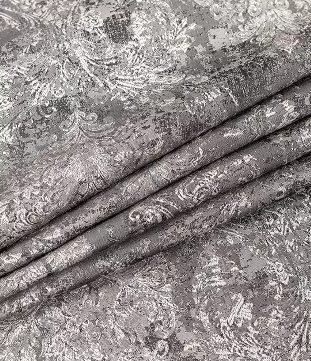 Ткань "Маркиза" серебро