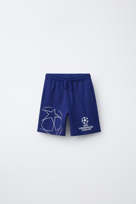ZARA ШОРТЫ-БЕРМУДЫ UEFA CHAMPIONS LEAGUE ®, СИНИЙ