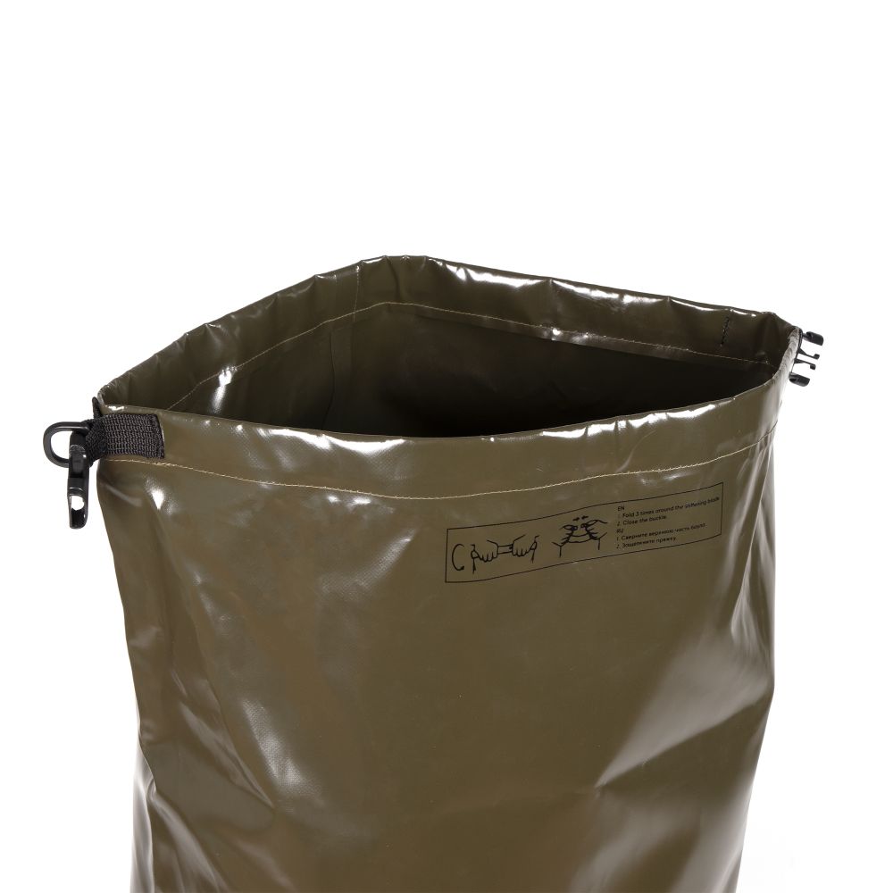 Гермомешок &quot;СЛЕДОПЫТ - Dry Bag&quot;,с лямками, 80 л,ПВХ, цв. хаки/25/