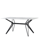 Стол MARBELLA FSD1943 белый мрамор