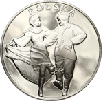 France, Les Médailles des Nations du Monde Poland Medal, 1979