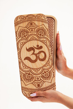 Доска садху Ом большой медные гвозди