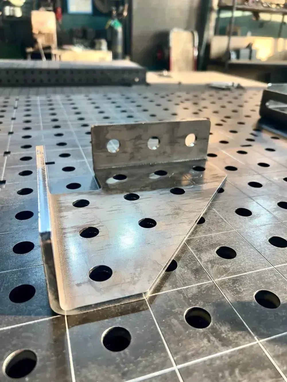 Угол внутренний 210х210х60, оснастка для сварочного, монтажного стола