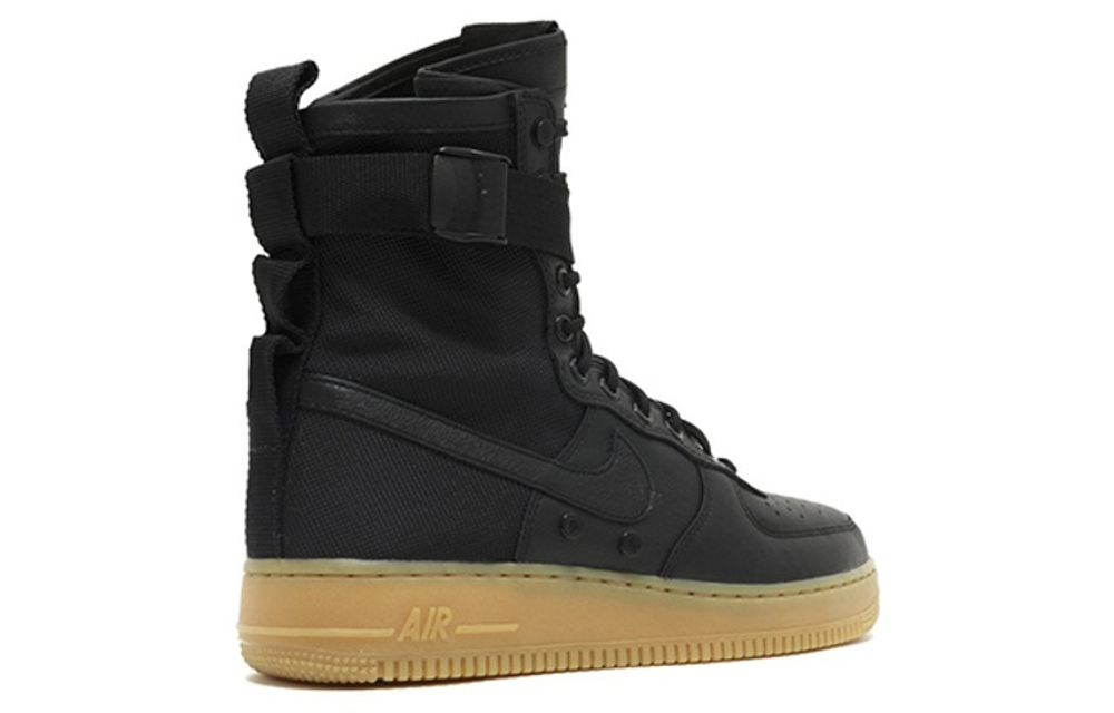 Nike Air Force 1 Black Gum Hyper Sneakers