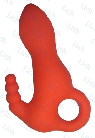 Вибратор с клиторальной стимуляцией и 5 режимами вибрации