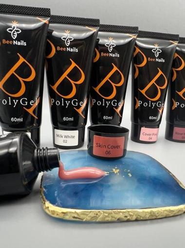 Полигель от BeeNails, 60мл, skin cover
