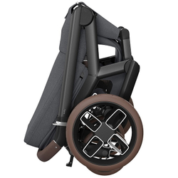 Детская коляска Maxi-Cosi Fame 3 в 1 с автокреслом CabrioFix Essential graphite Twillic Graphite/графит