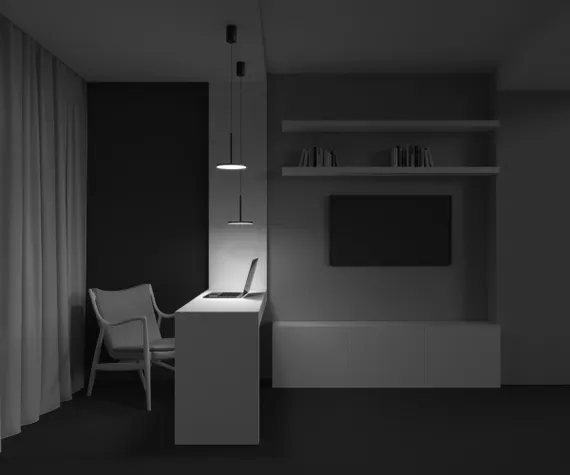 Подвесной светильник Плато / Plato 3000К 12Вт Maytoni p076pl-l12w3k-b