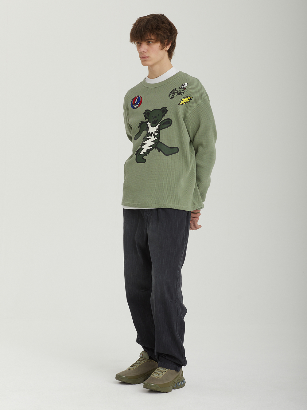 Мужской Лонгслив Gd Peace Bears Waffle