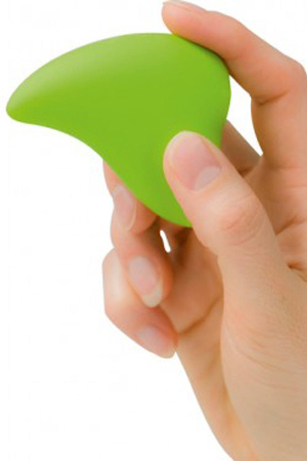 Зеленый перезаряжаемый вибромассажер Fresh by Leaf (Цвет: зеленый)