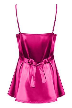 Комплект Satinia Babydoll Pink Obsessive