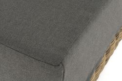 "Капри" модуль диванный прямой с подушками, цвет соломенный