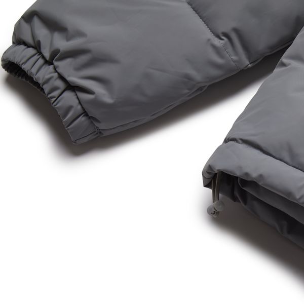 Пуховик Basic Серый - фото 15