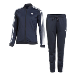 Женские теннисные Костюмы adidas 3 Stripes Training Tracksuit Women - Dark Blue