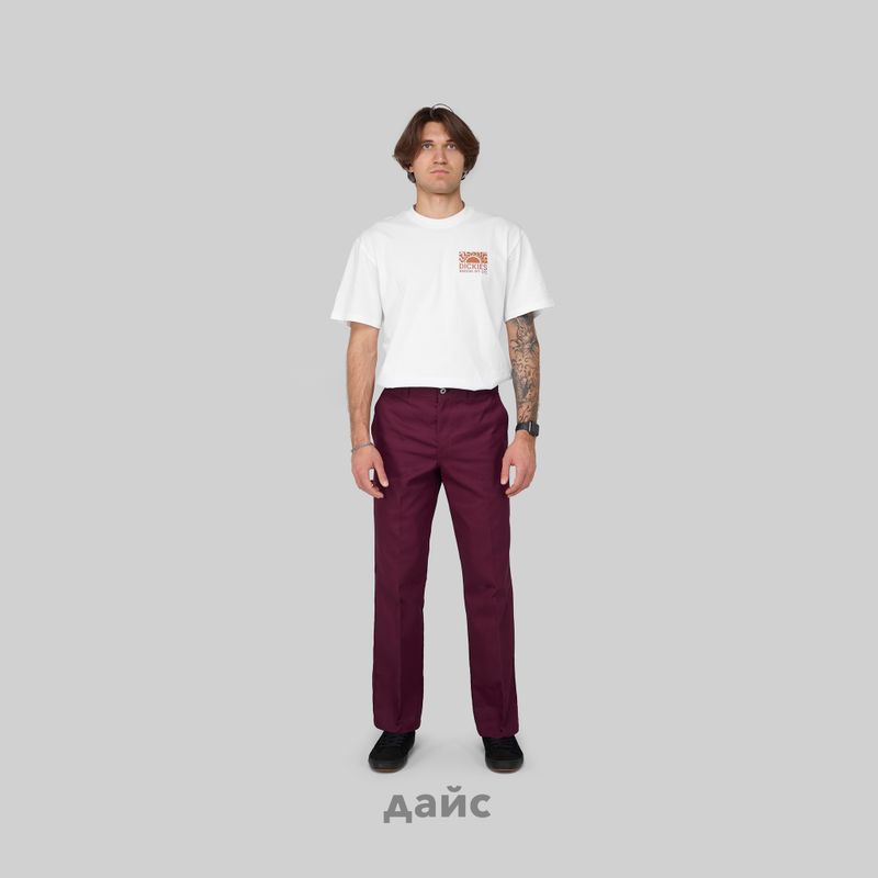 Брюки мужские Dickies Skateboarding Twill Pants артикул:WPSK67MR - купить в магазине Дайс